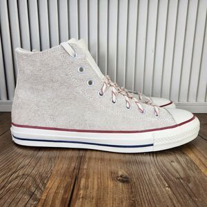Converse Cons CTAS Pro Hi Men's 9.5 Egret Red Blue Suede Sneakers Shoes A10337C